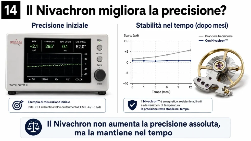 Il Nivachron migliora davvero la precisione? Il Nivachron migliora davvero la precisione?
