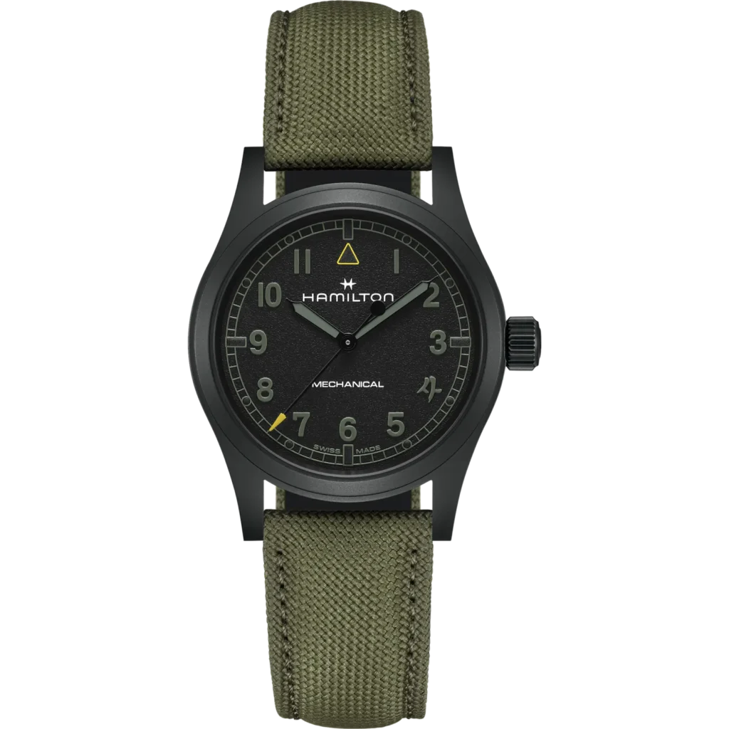 hamilton Khaki Field Mechanical 38 mm per Modern Warfare 4, ref. H69469930 hamilton Khaki Field Mechanical 38 mm per Modern Warfare 4, ref. H69469930