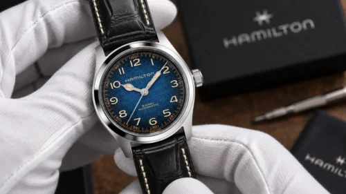 Hamilton Khaki Field Murph 38 mm blu