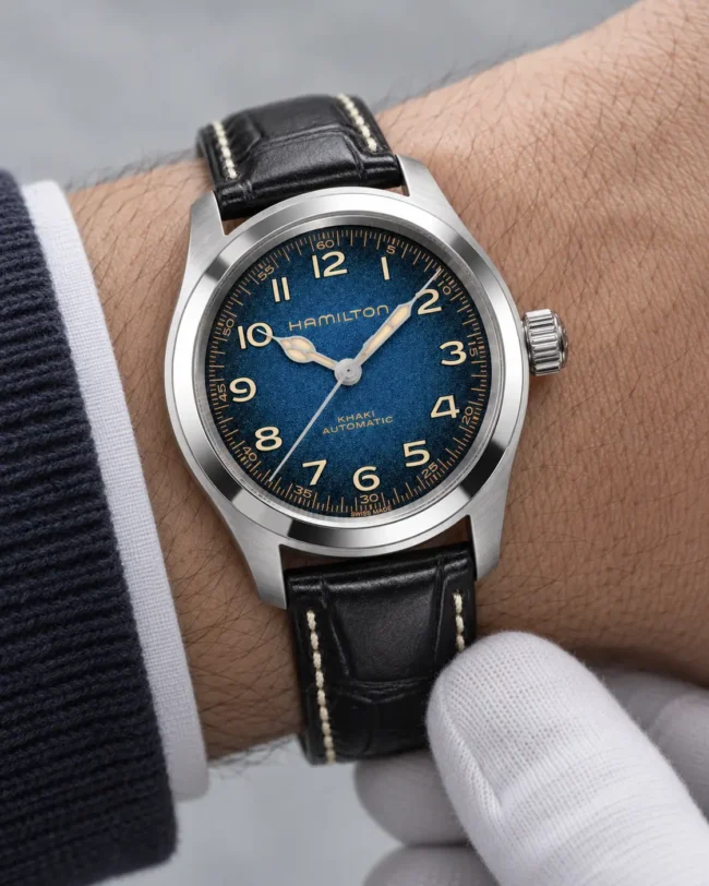 Hamilton Khaki Field Murph 38 mm blu Hamilton Khaki Field Murph 38 mm blu