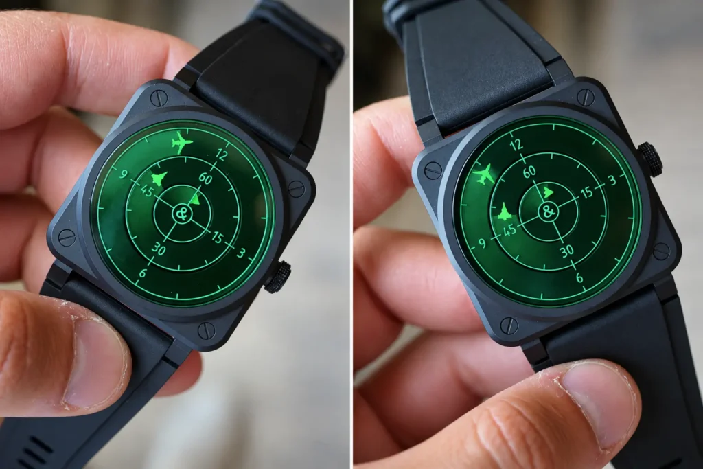 Bell & Ross BR 03 Green Radar Ceramic Bell & Ross BR 03 Green Radar Ceramic