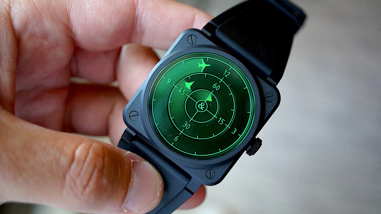 Bell & Ross BR-03 Green Radar Ceramic Bell & Ross BR-03 Green Radar Ceramic