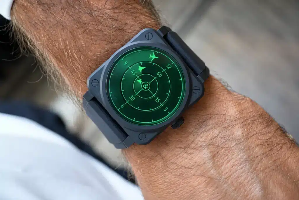 Bell & Ross BR 03 Green Radar Ceramic Bell & Ross BR 03 Green Radar Ceramic