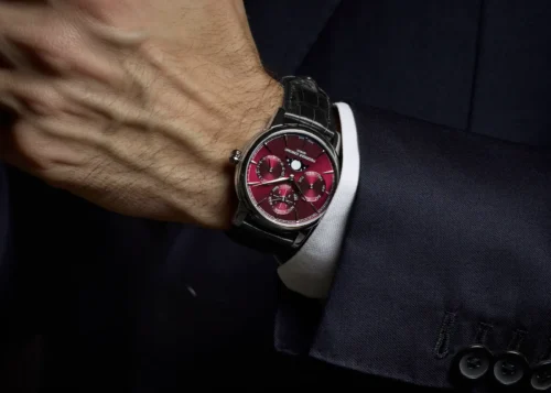 Frederique Constant Classic Perpetual Calendar Burgundy