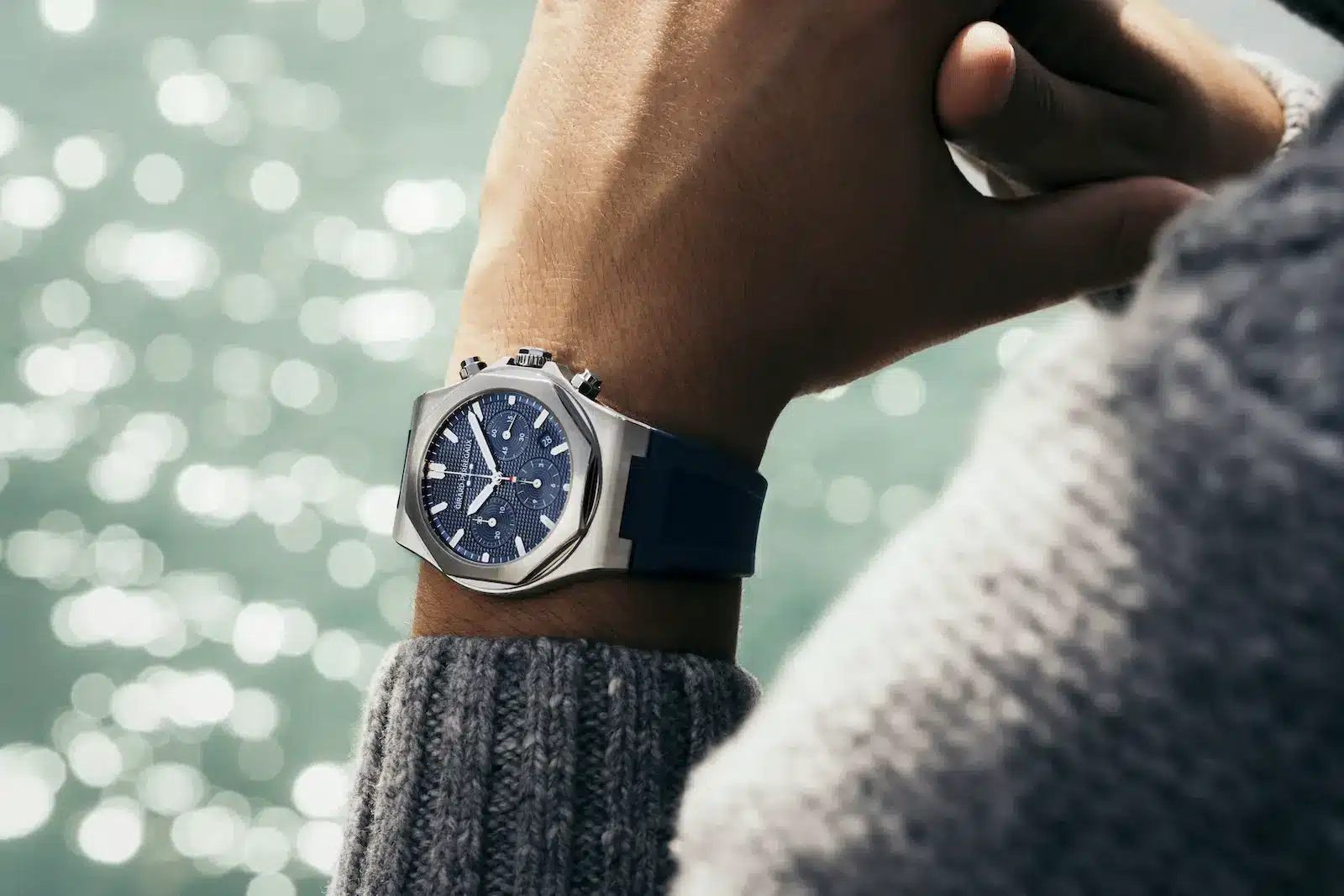 Girard-Perregaux Laureato Chronograph 42 mm Azzurro